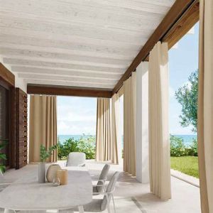 TOLDO CORTINA CON RIEL